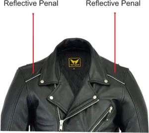 A&H Apparel Men's Cowhide Leather Jacket: Classic Motorcycle Style with Zip-Out Lining (Black, L)
