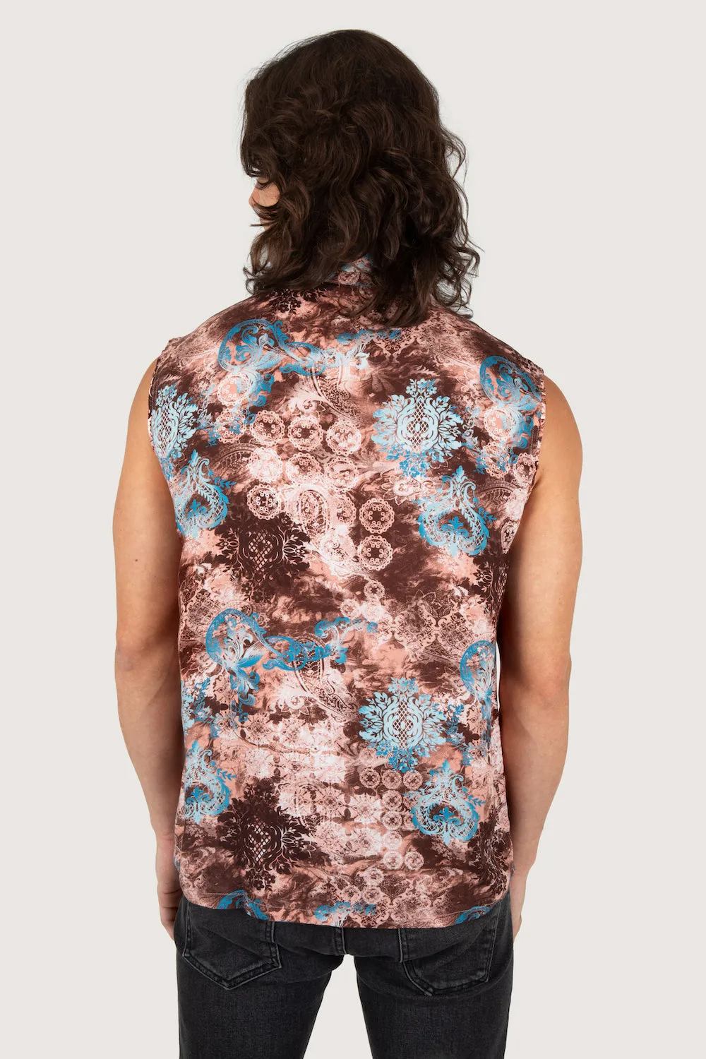 ADONIS SLEEVELESS DARK BROWN