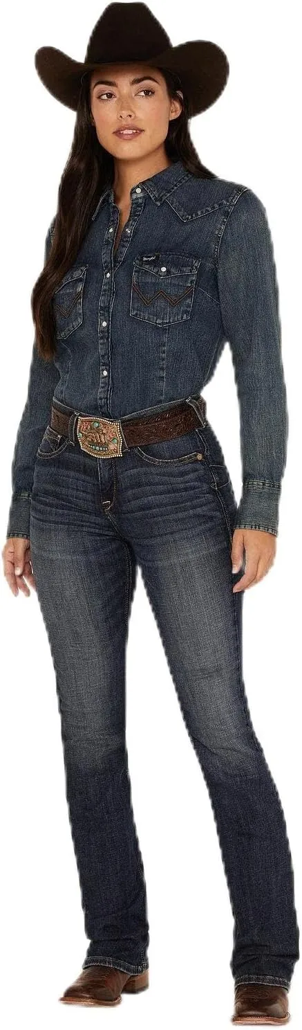 ARIAT Women's R.e.a.l. High Rise Fernanda Boot Cut Jean