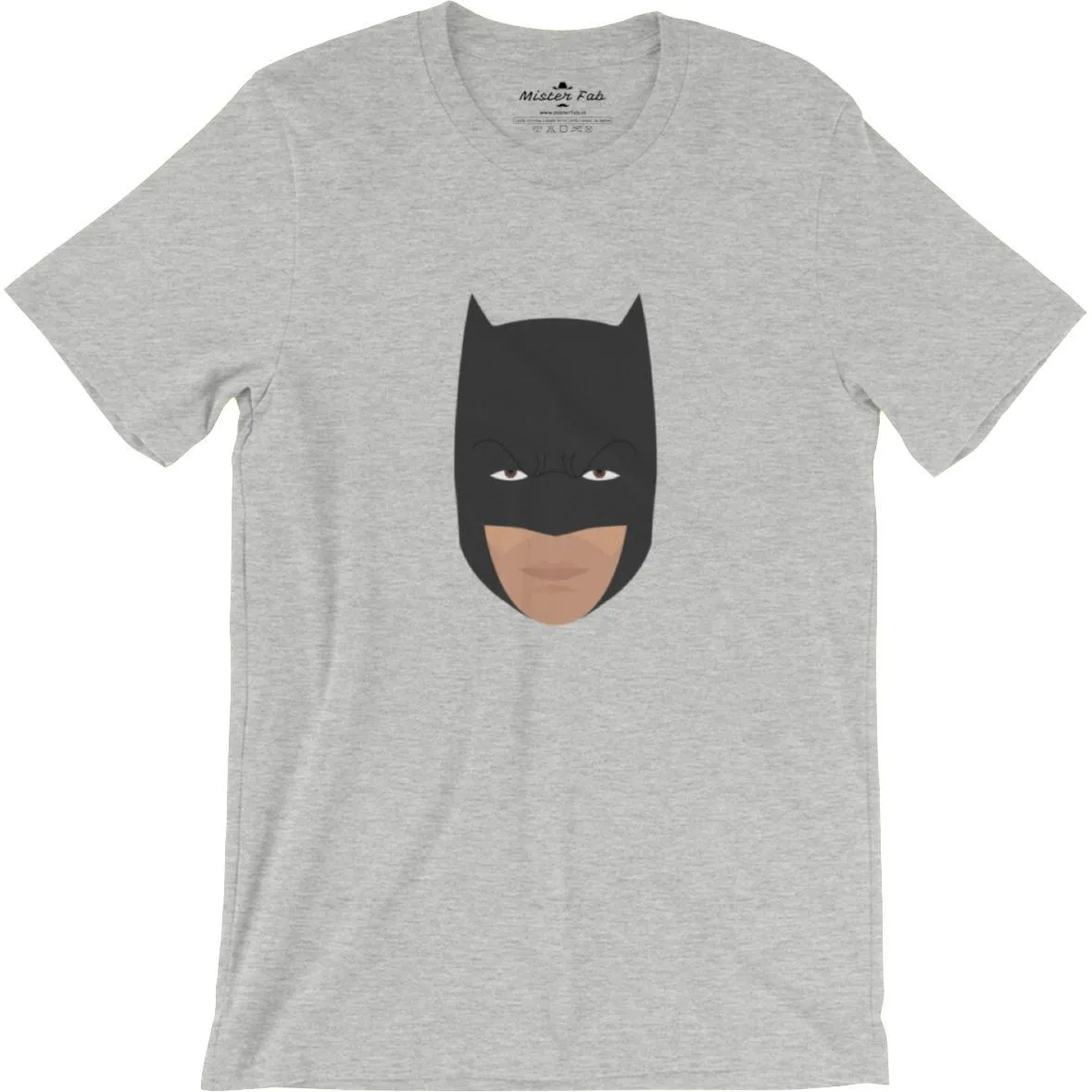 Batman face round Neck T-Shirts