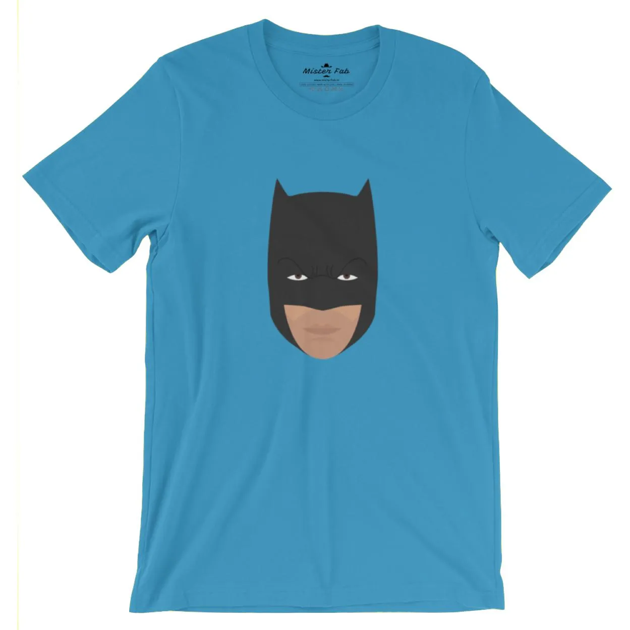 Batman face round Neck T-Shirts