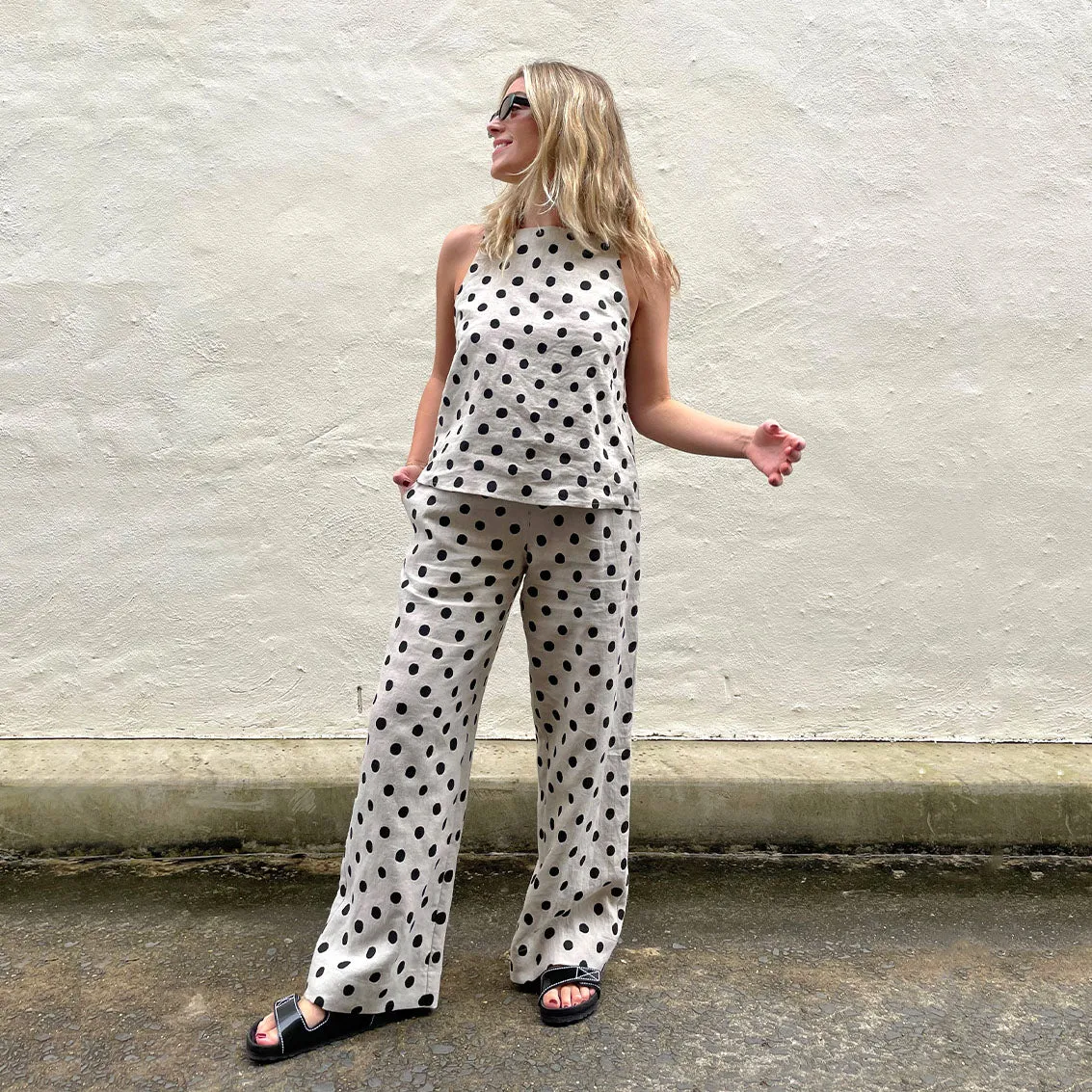 Bigger Spot Natural Linen