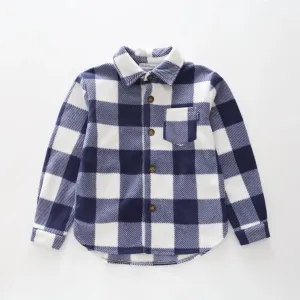 Blue Check Overshirt