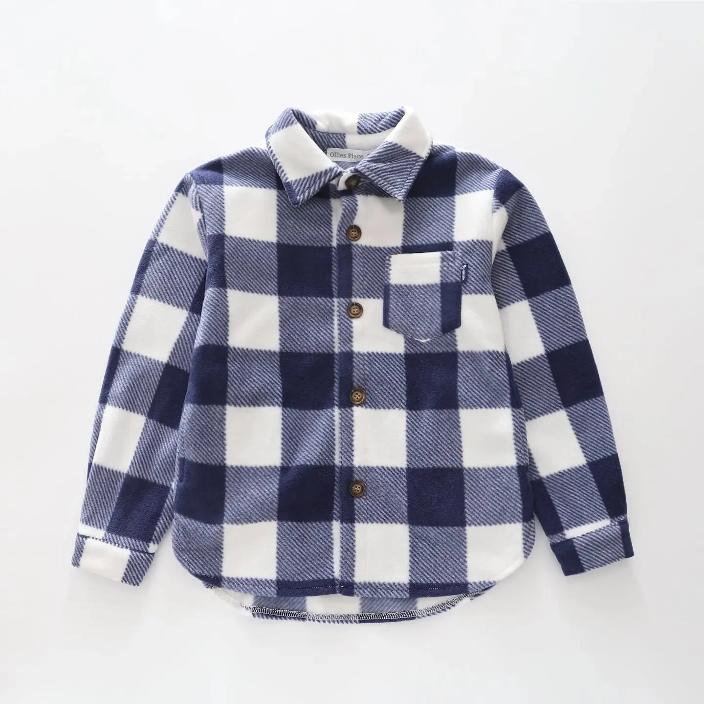 Blue Check Overshirt