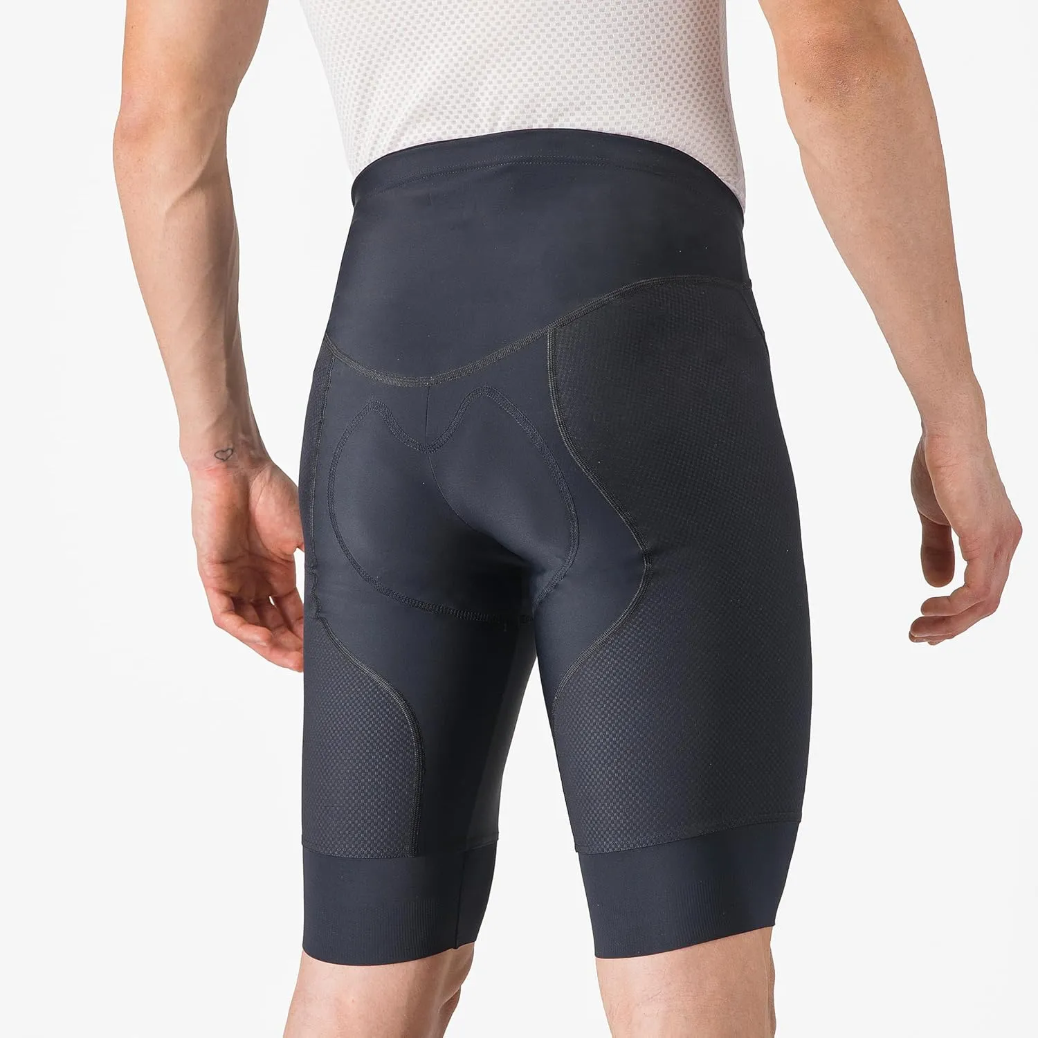 CASTELLI Mens Competizione 2 Short, All-Condition Seat Pad for Road Cycling, Gravel Biking & Top-Level Racing