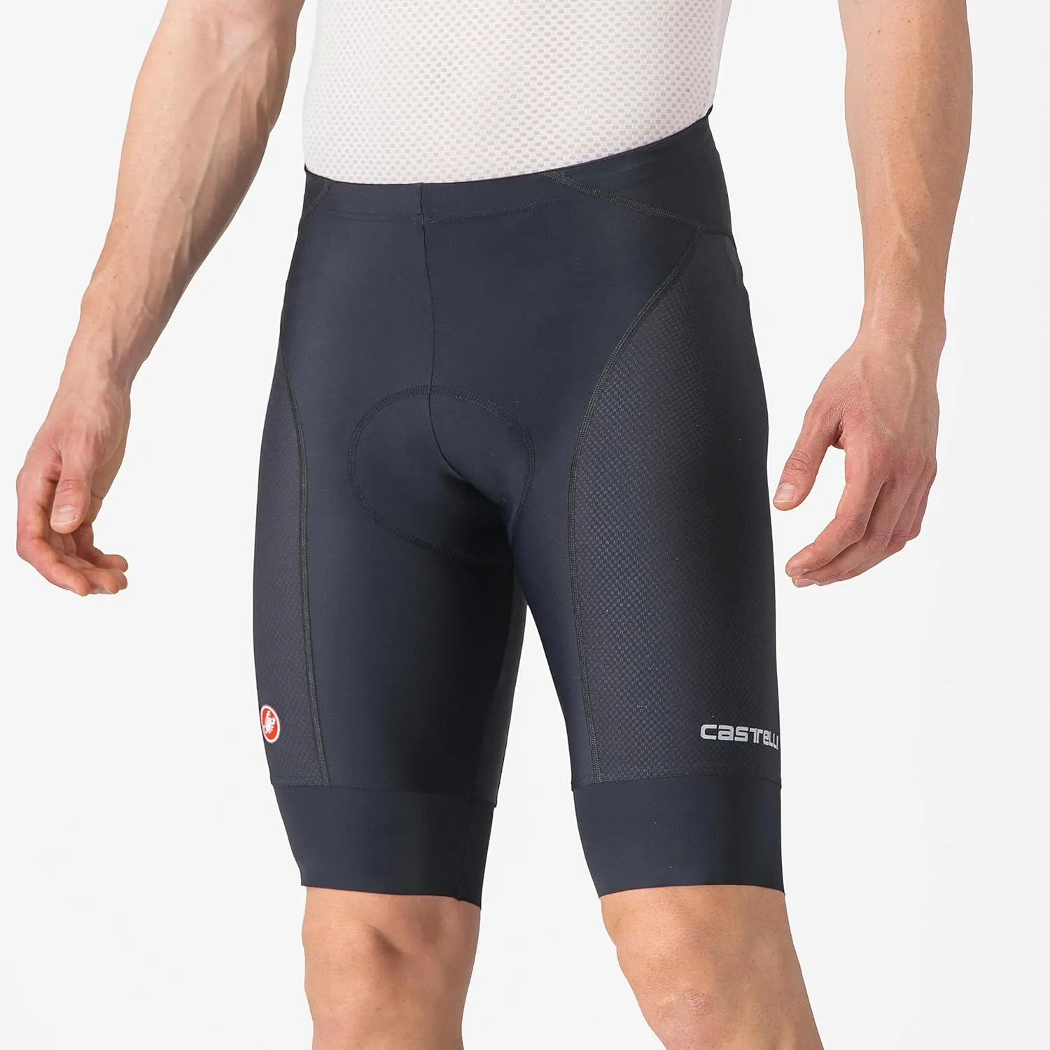 CASTELLI Mens Competizione 2 Short, All-Condition Seat Pad for Road Cycling, Gravel Biking & Top-Level Racing