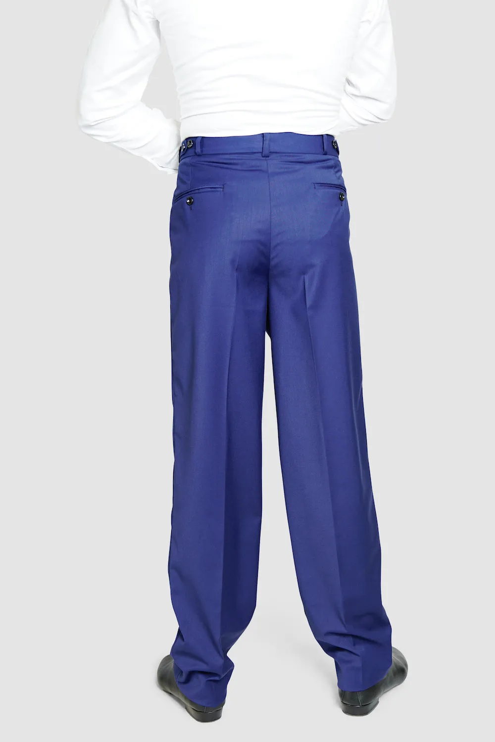 Classic Blue Formal Pants for Men