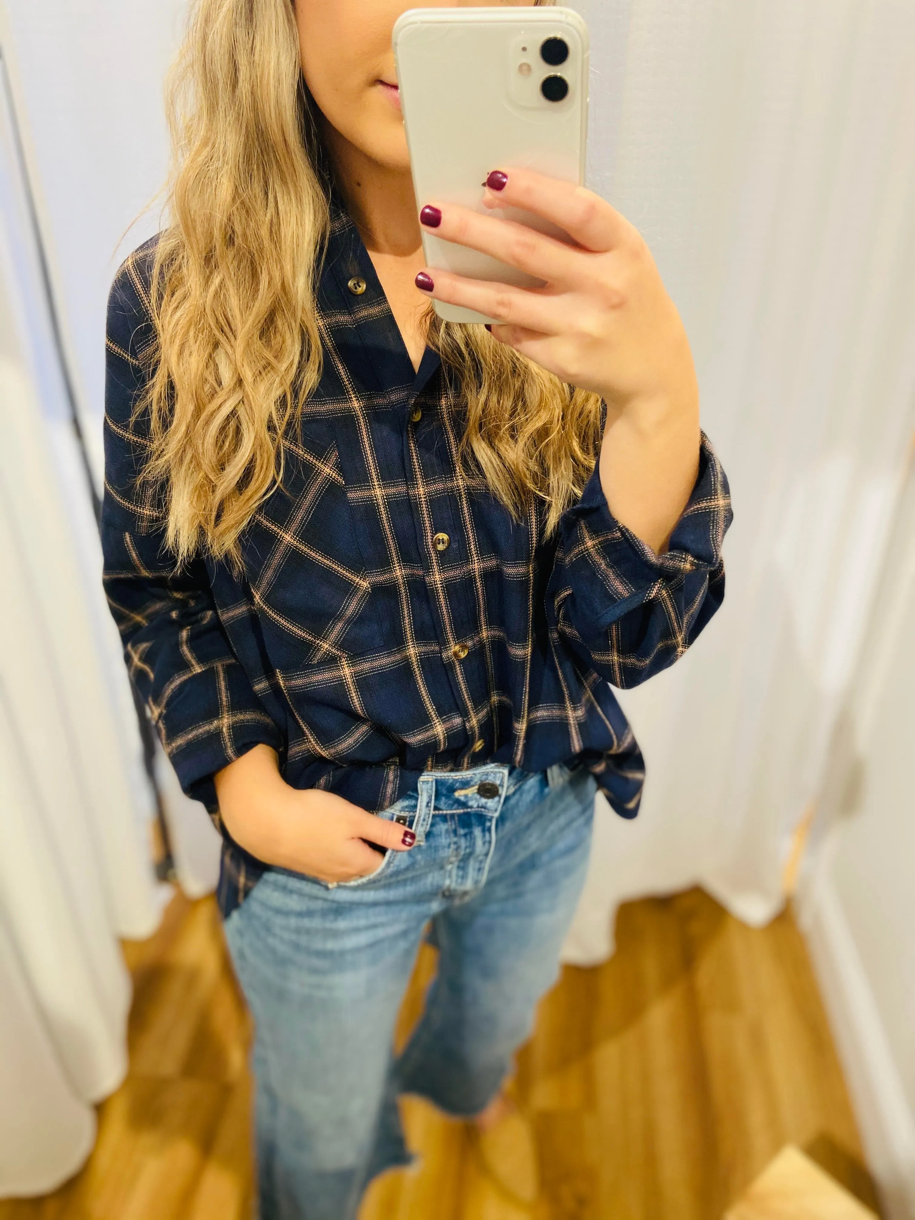 Classic Navy Flannel