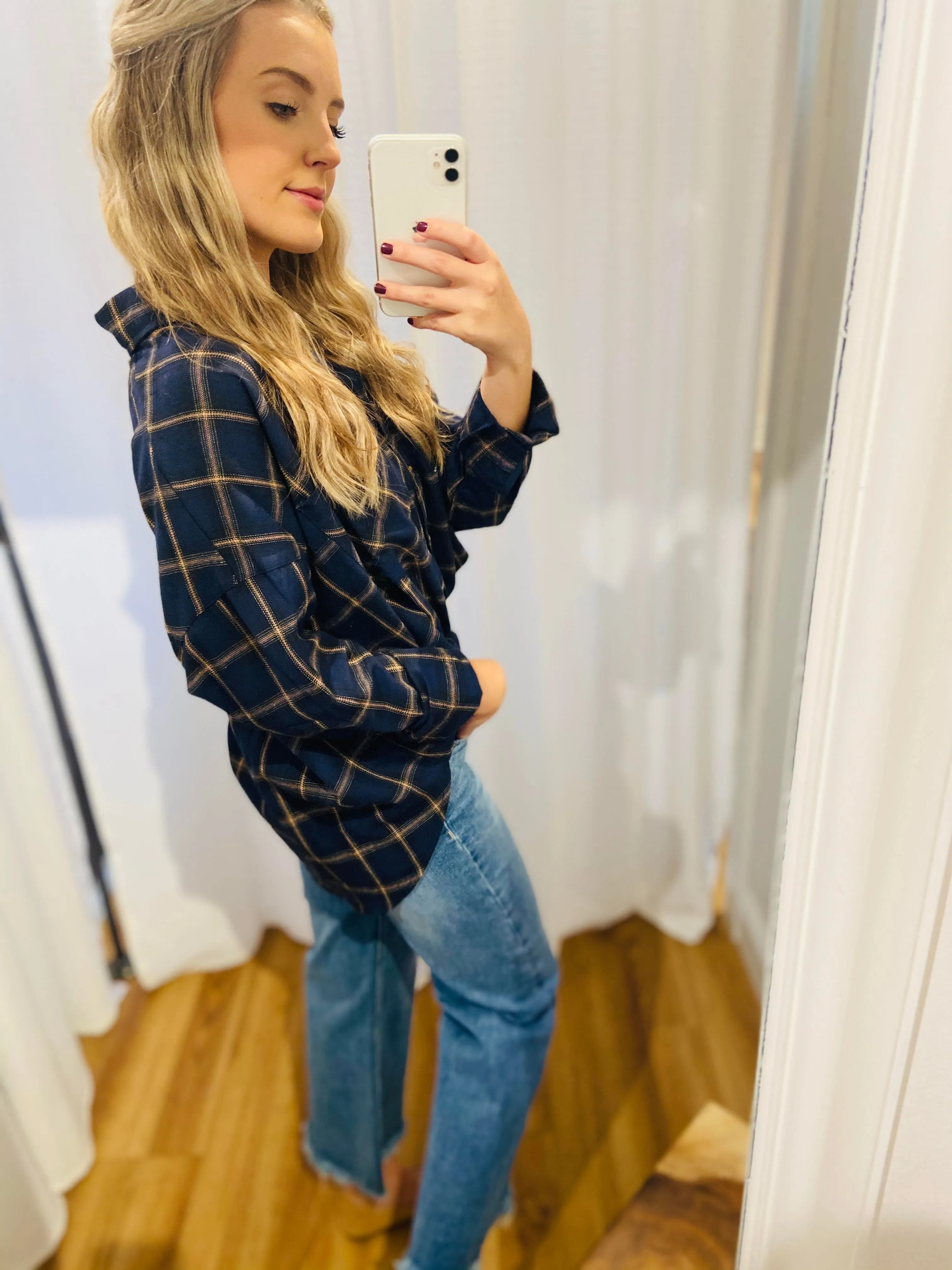Classic Navy Flannel