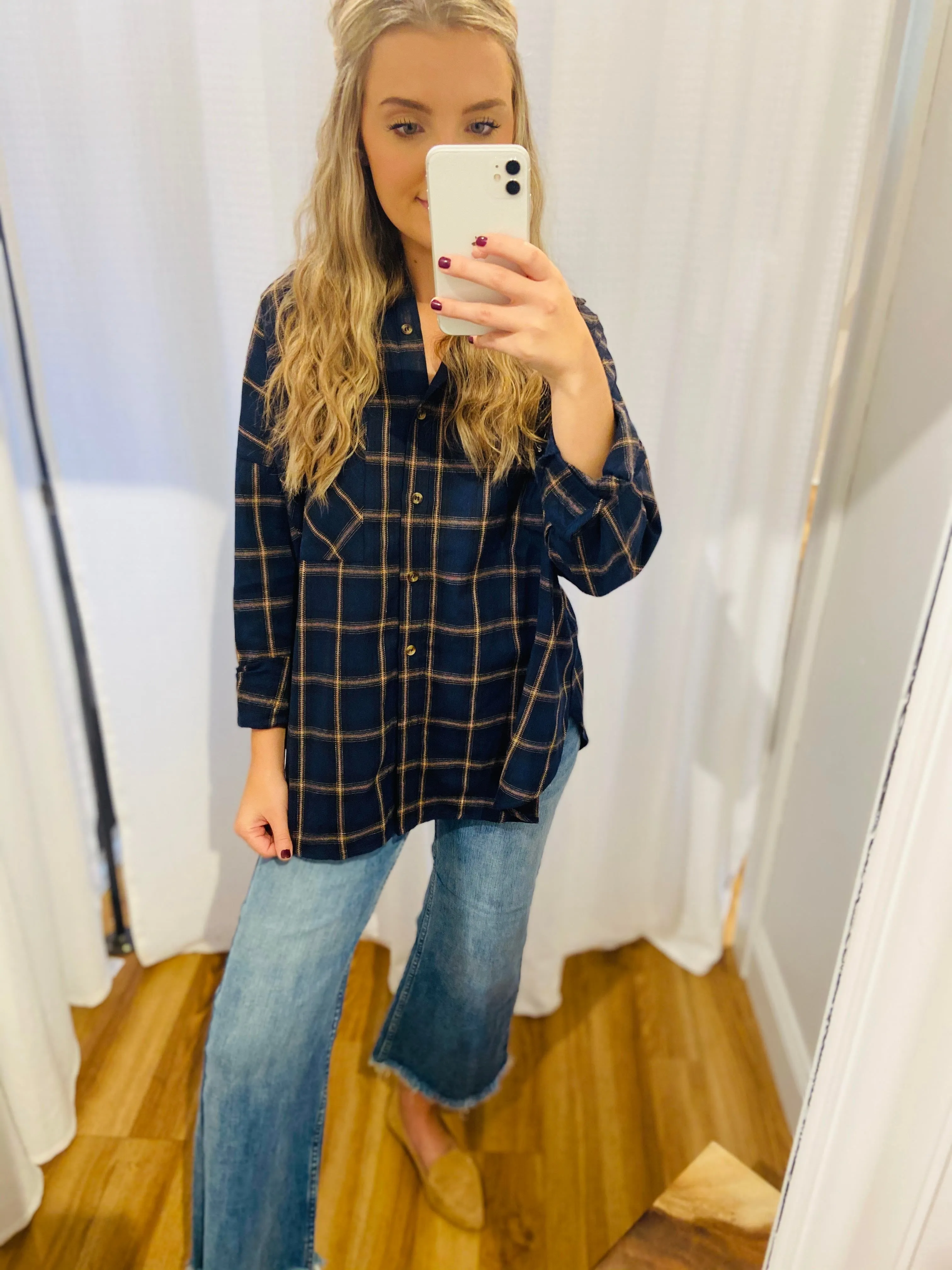 Classic Navy Flannel