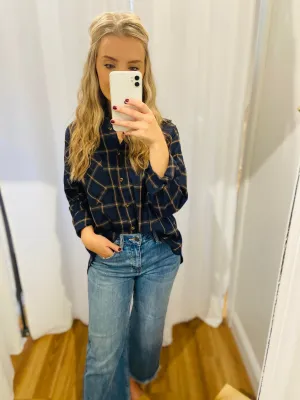 Classic Navy Flannel