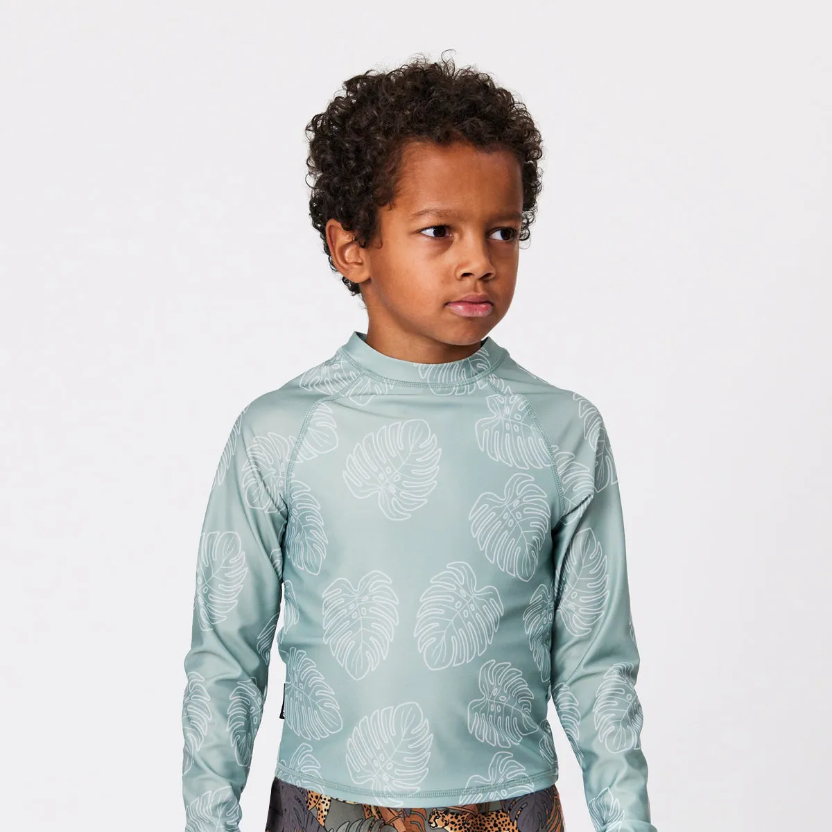 Crywolf Rash Vest - Jade Monstera