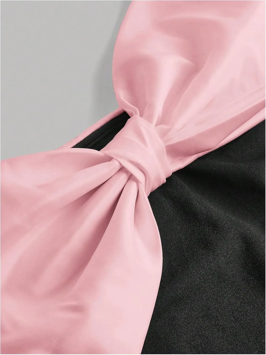 GORGLITTER Girl's Dresses Bow Off Shoulder Bodycon Mini Dresses Sleeveless Short Sundress Birthday Party Cute Dress