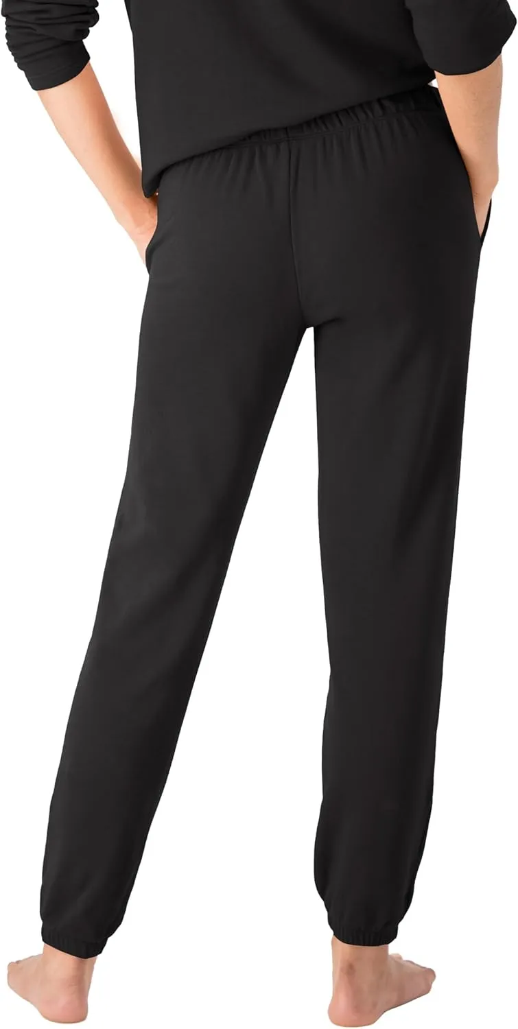 Hanes Originals Comfywear French Terry Joggers, Lightweight Lounge Pants for Women, 28"