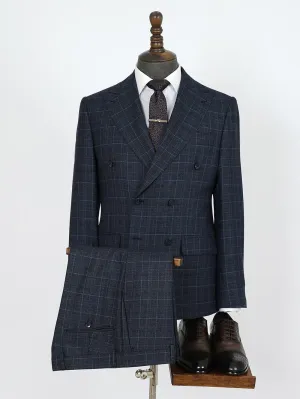 Harrison Blue Set Blazer Linen Suit