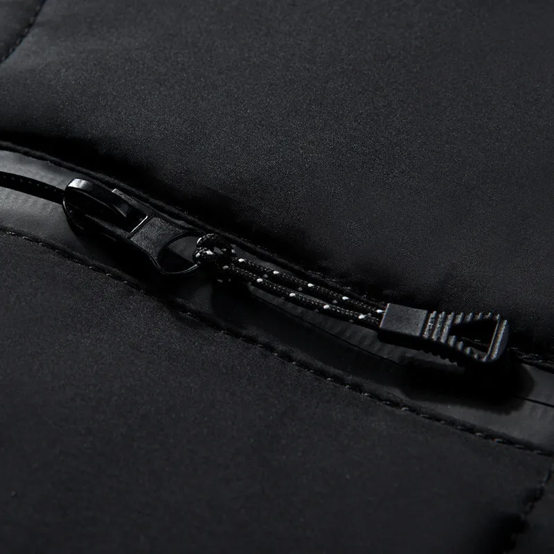 Hooded thick warm jacket