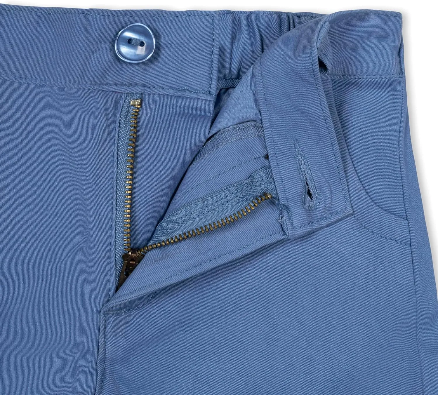 Hope & Henry Girls' Flat Front Pull-On Short