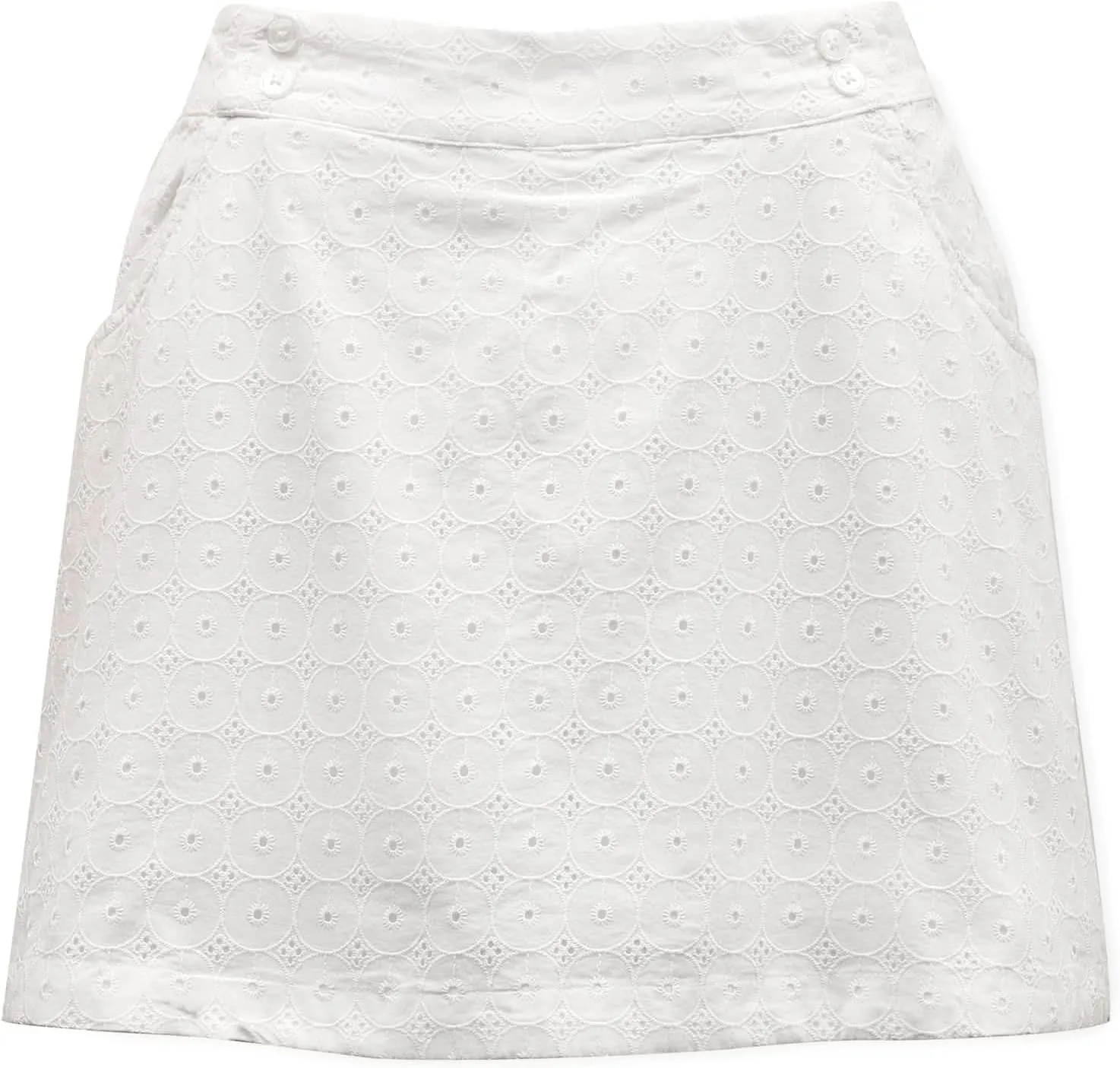 Hope & Henry Women's Woven Skort