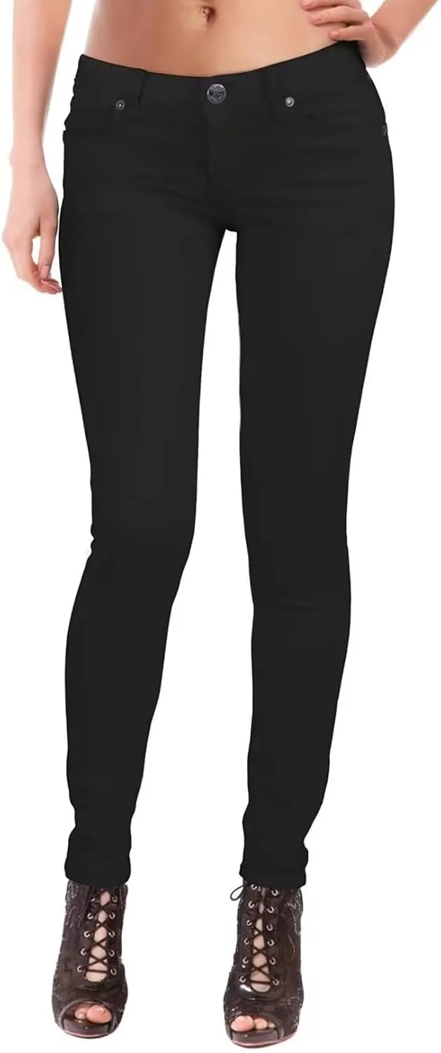 Hybrid & Company Womens Super Stretch Comfy Denim Skinny Jeans