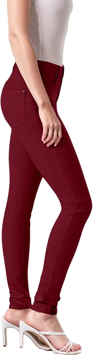 Hybrid & Company Womens Super Stretch Comfy Denim Skinny Jeans