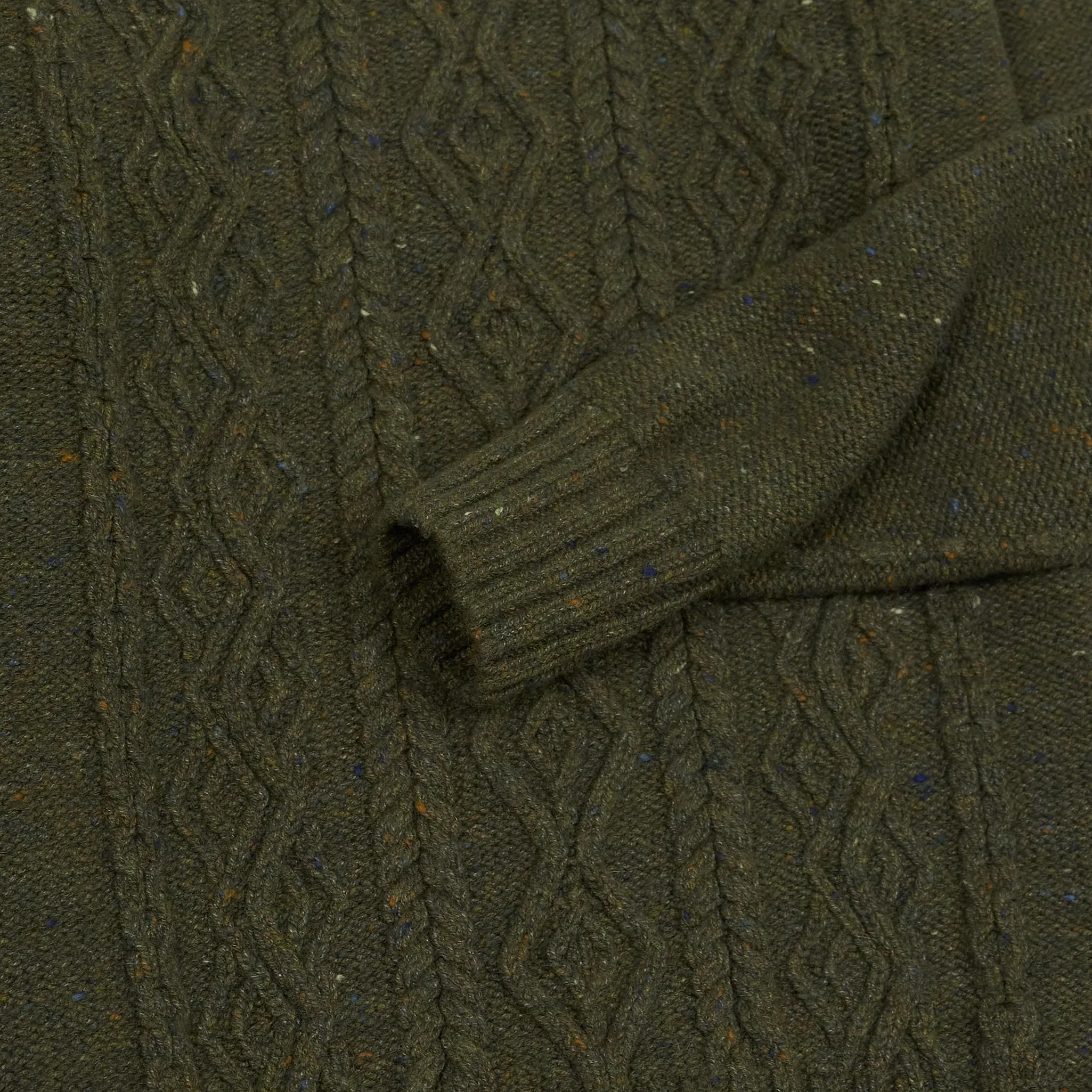 Inis Meáin Aran Cashmere/ Merino Wool Crew-Neck Pullover