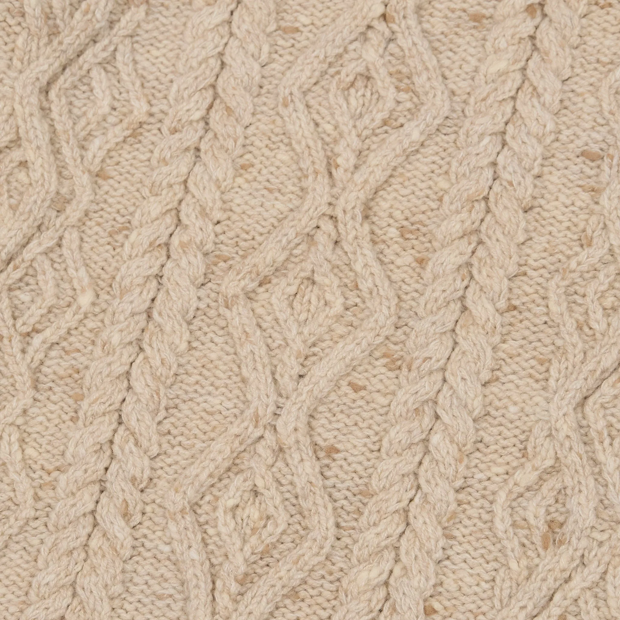 Inis Meáin Aran Cashmere/ Merino Wool Crew-Neck Pullover