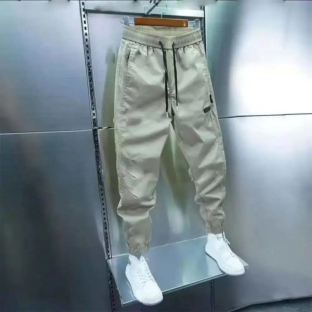 Joggers Cargo Pants Men Streetwear Hip Hop Sweatpants Casual Harem Trousers
