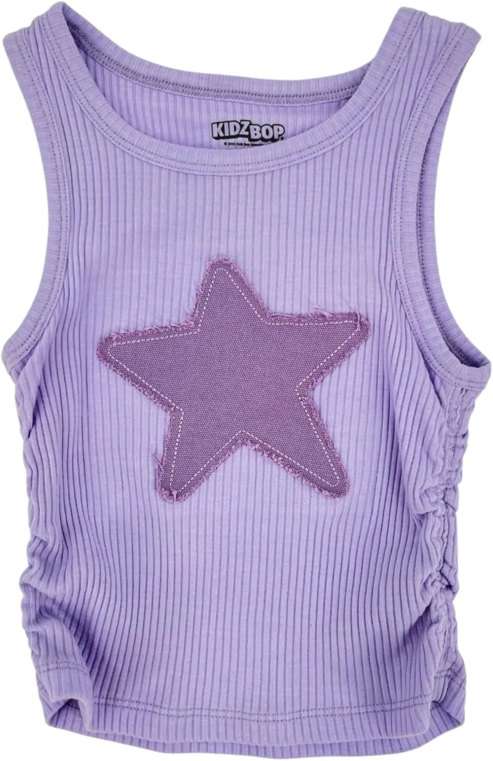 KIDZ BOP Girls 2-Piece Ruched Tank Top and Cargo Skort Outfit Set