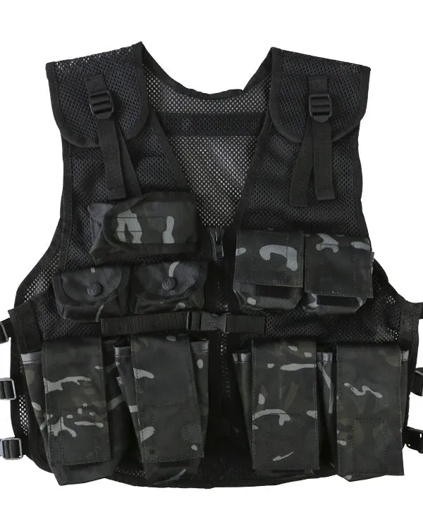Kombat UK Kids Assault Vest - BTP Black