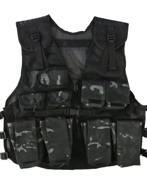 Kombat UK Kids Assault Vest - BTP Black