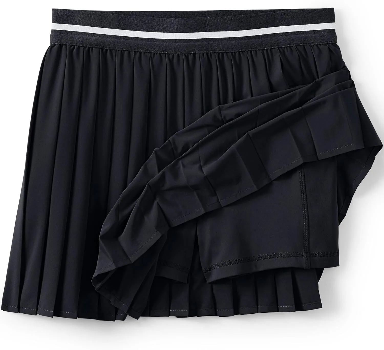 Lands' End Women's Active Woven Pleated Skort