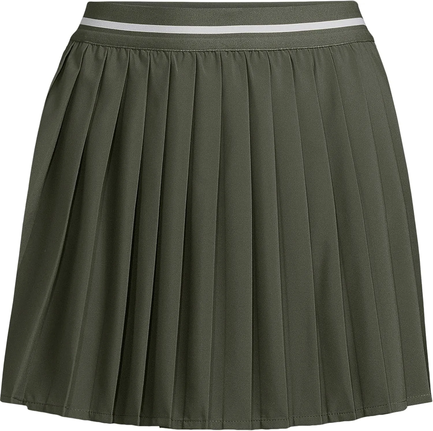 Lands' End Women's Active Woven Pleated Skort