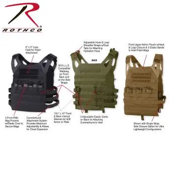 Lightweight Armor Plate Carrier Vest Oversized