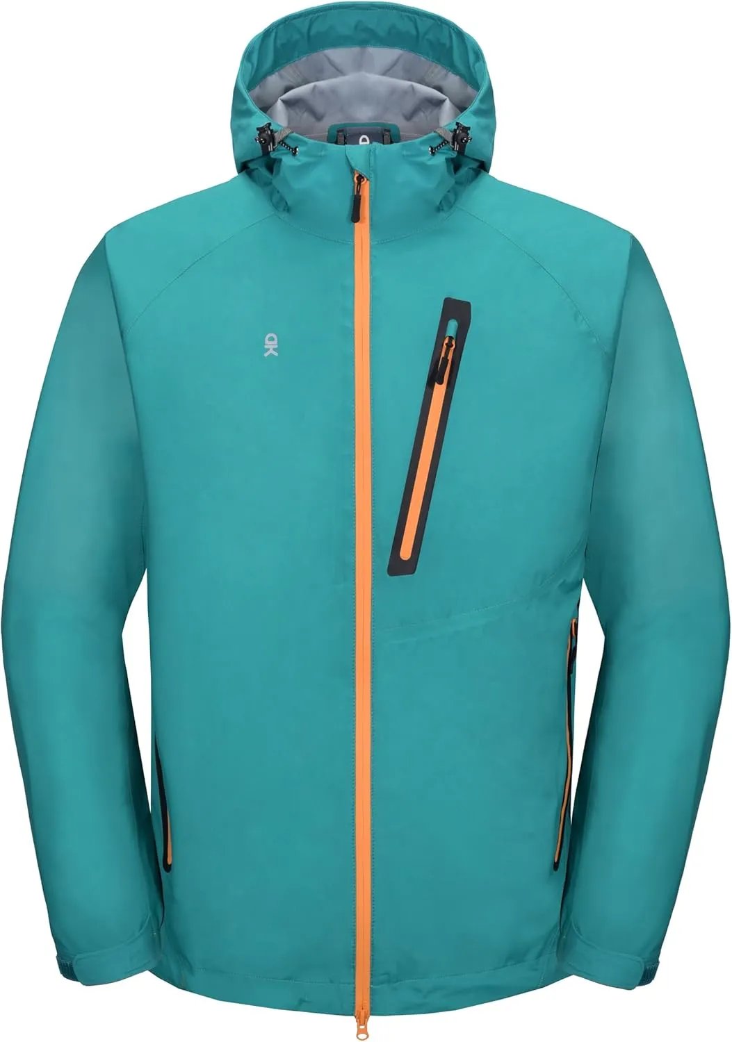 Little Donkey Andy Men's High-performance Waterproof Rain Jacket Ultra Lightweight Rain Shell for Hiking,Golf,Travel
