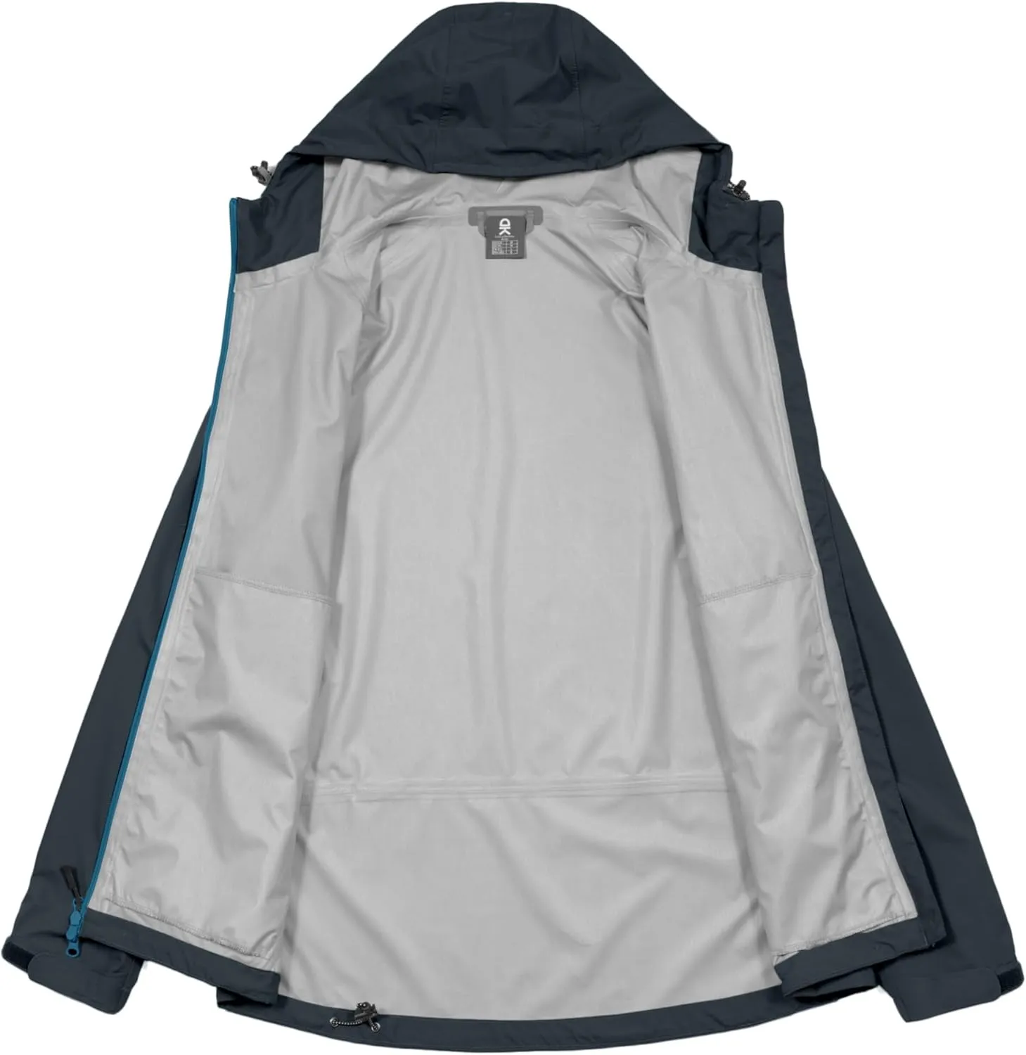 Little Donkey Andy Men's High-performance Waterproof Rain Jacket Ultra Lightweight Rain Shell for Hiking,Golf,Travel