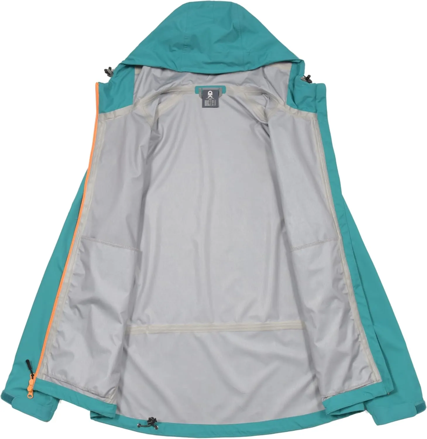 Little Donkey Andy Men's High-performance Waterproof Rain Jacket Ultra Lightweight Rain Shell for Hiking,Golf,Travel