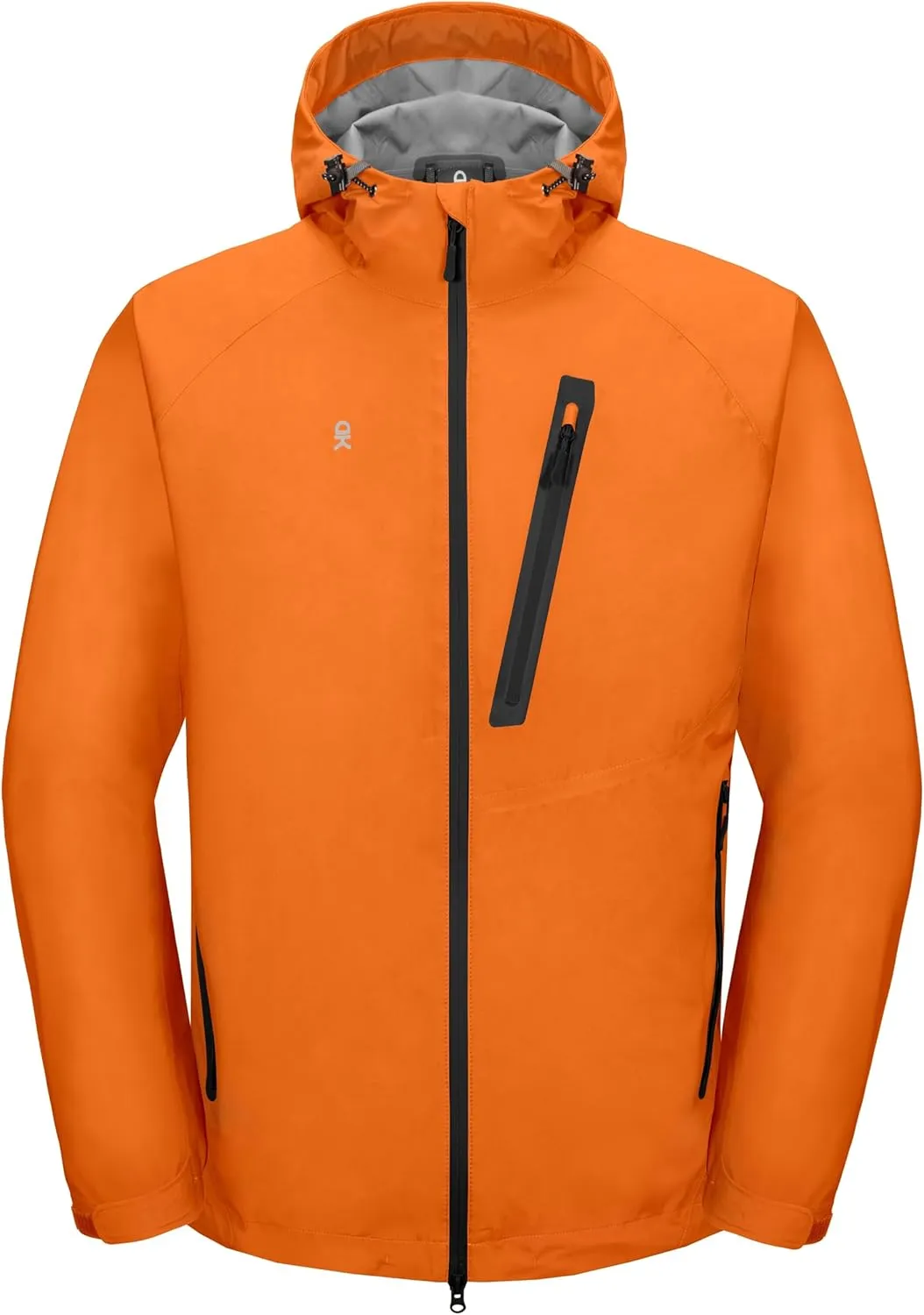 Little Donkey Andy Men's High-performance Waterproof Rain Jacket Ultra Lightweight Rain Shell for Hiking,Golf,Travel