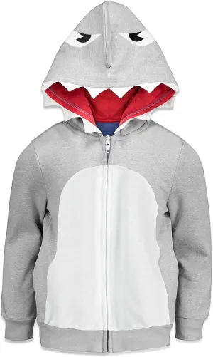 Little Hand Boys Hoodies Dinosaur Toddler Boys Jacket Kids Sweatshirts Long Sleeve Hooded Shirts 2-7 Years