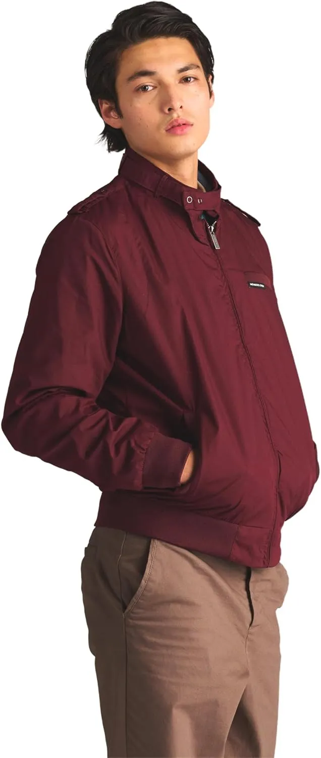 Members Only Original Iconic Racer Jacket for Men | Slim Fit |