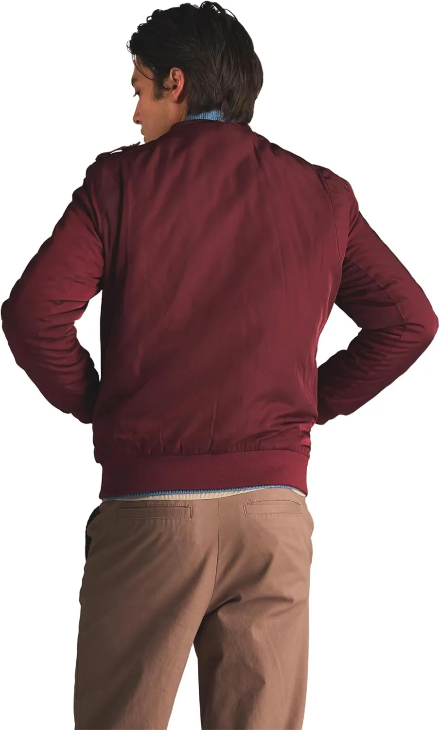 Members Only Original Iconic Racer Jacket for Men | Slim Fit |