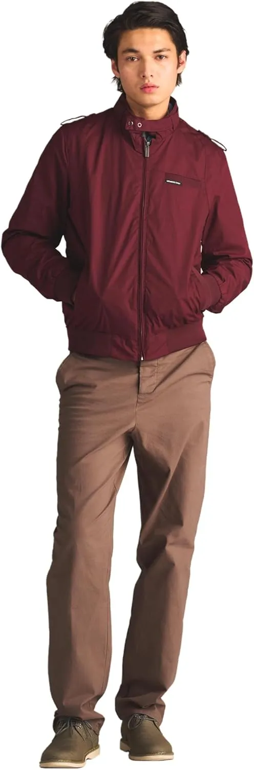 Members Only Original Iconic Racer Jacket for Men | Slim Fit |