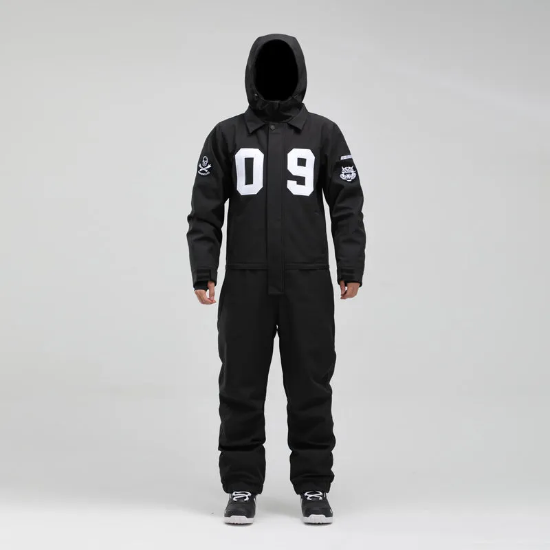Men's Gsou Snow Winter Hyper 15k Waterproof One Piece Snowboard Suits