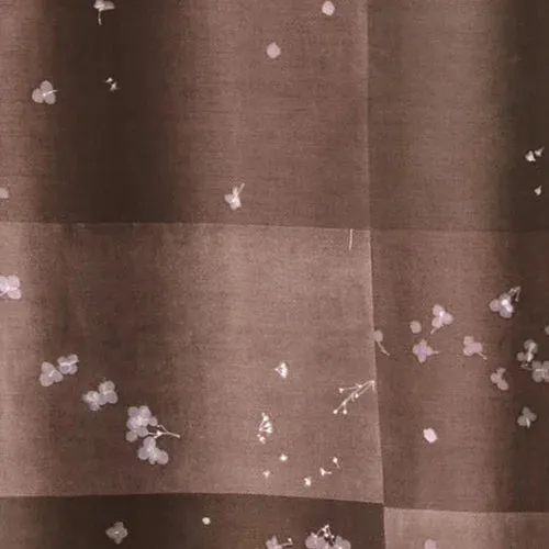 NANI IRO • Microcosmos Cotton Sateen Fabric • Soft Brown