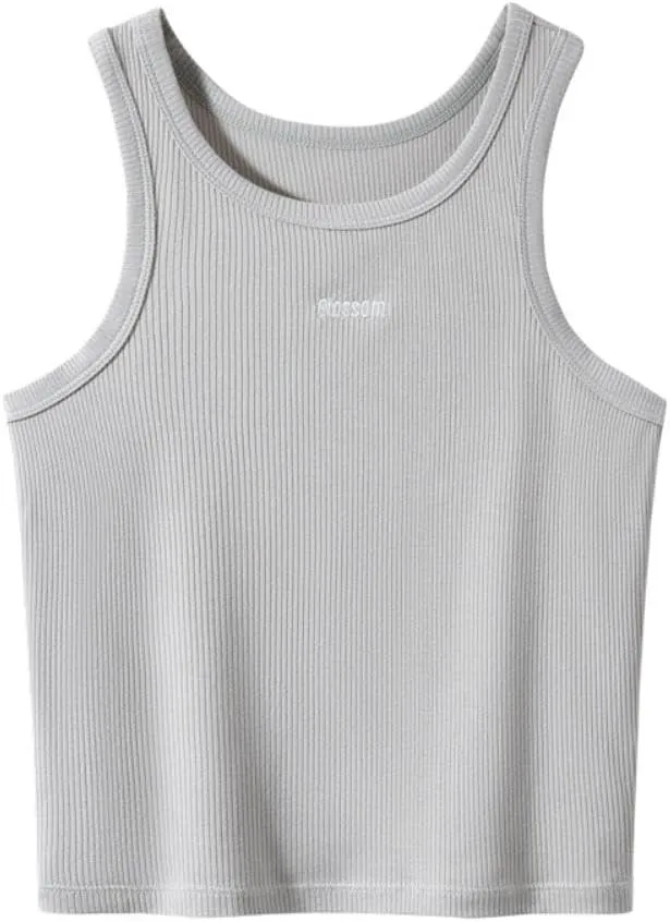 NURCIX Sleeveless Knitted Camisole Undershirt Women Inside The Summer New Temperament Slim ice Silk Camisole Tops Outside