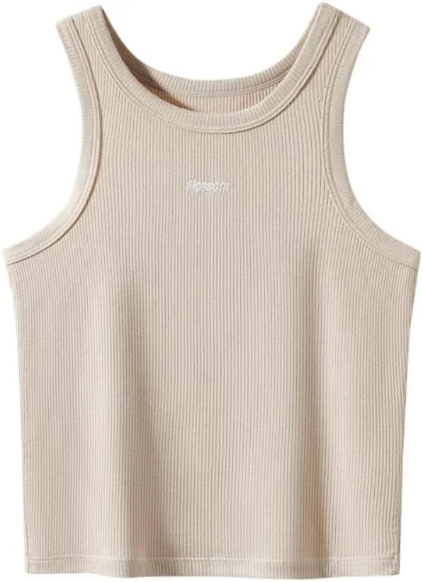 NURCIX Sleeveless Knitted Camisole Undershirt Women Inside The Summer New Temperament Slim ice Silk Camisole Tops Outside