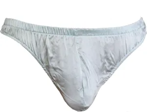 Paradise Silk Sexy 100% Silk Satin Underwear Mens Thong Briefs