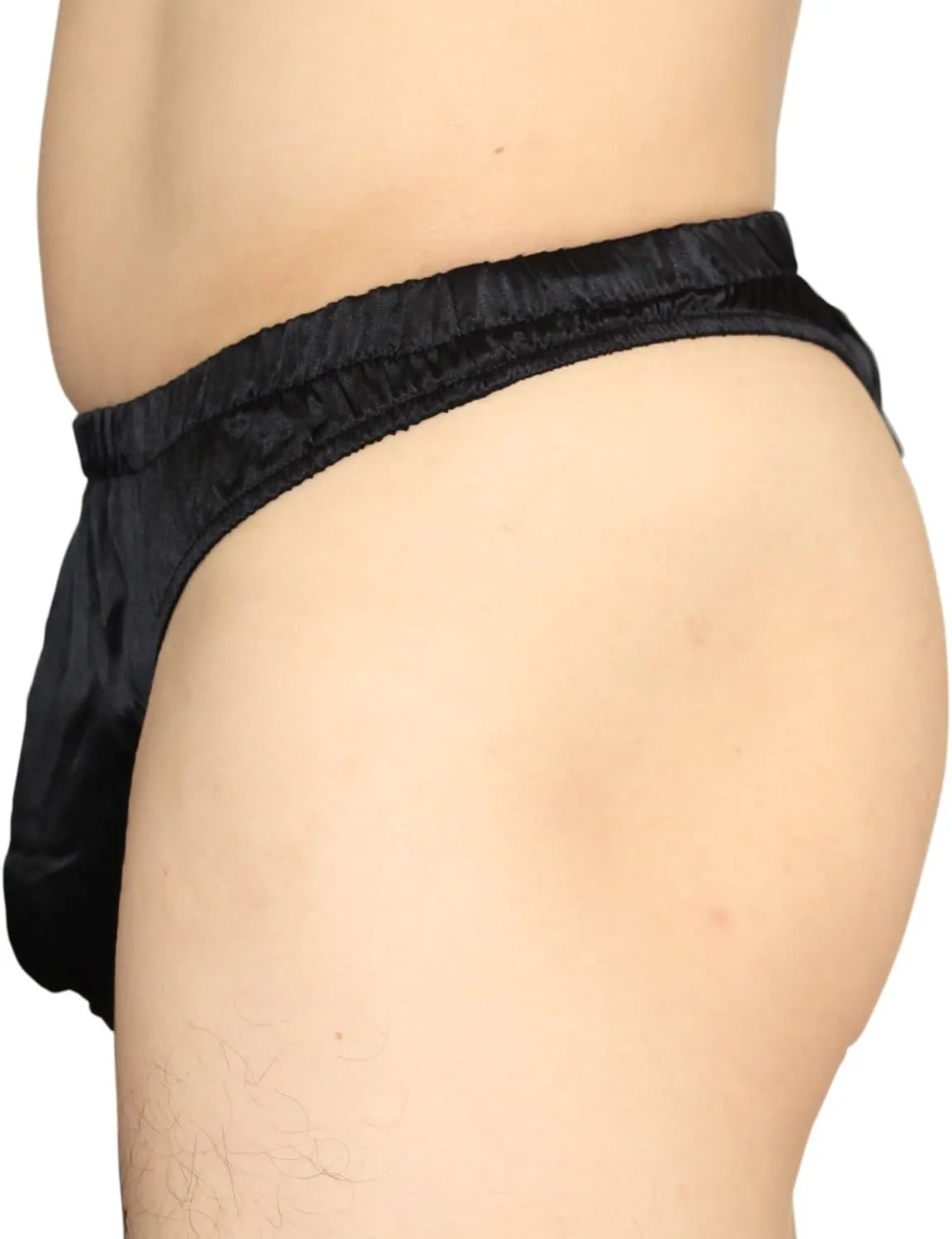 Paradise Silk Sexy 100% Silk Satin Underwear Mens Thong Briefs