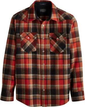 PENDLETON Canyon Mens Shirt, Flannel Shirt for Men, 100% Virgin Wool, Long Sleeve Shirt Men - Regular Fit