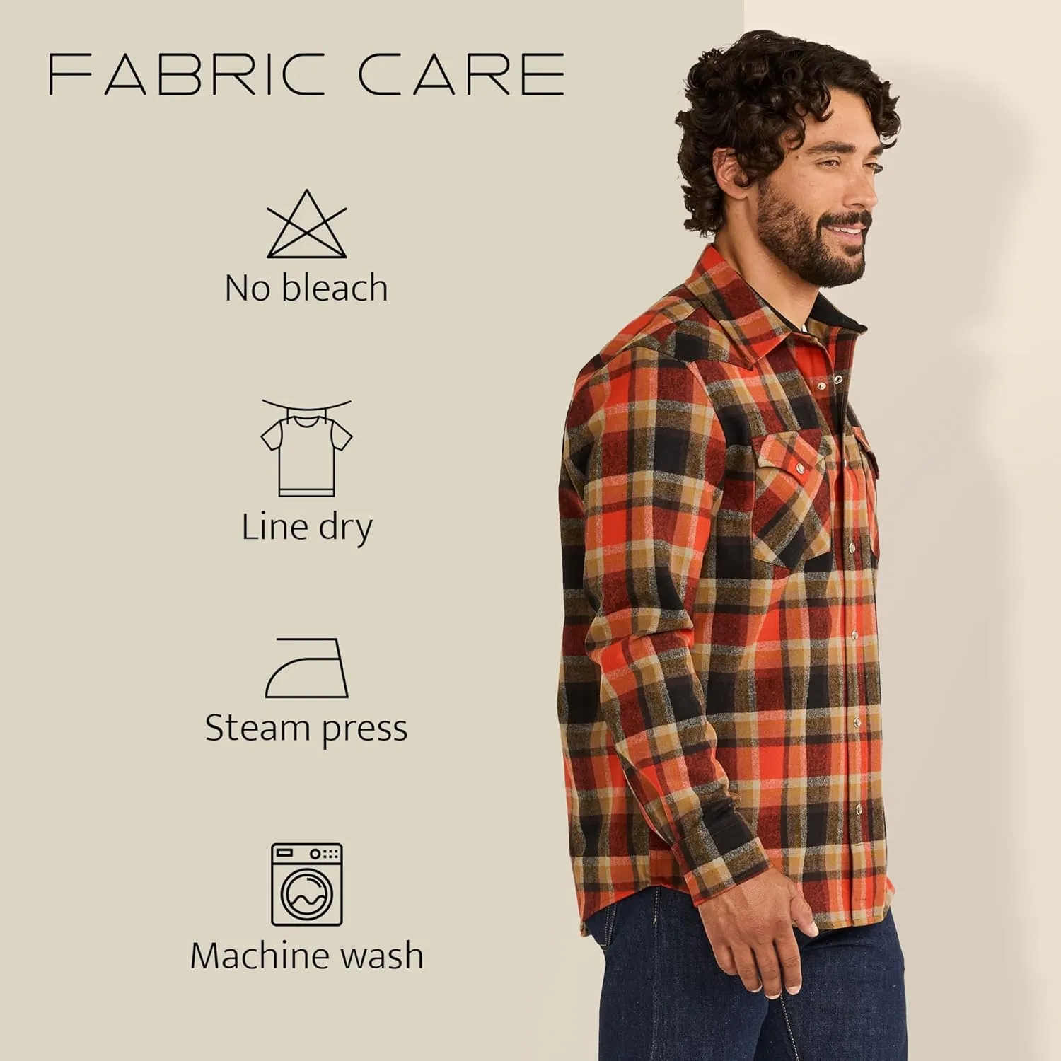 PENDLETON Canyon Mens Shirt, Flannel Shirt for Men, 100% Virgin Wool, Long Sleeve Shirt Men - Regular Fit