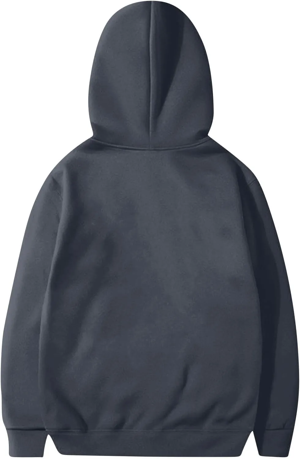 Plus Size Hoodies for Women Loose Fit Fleece Lined Oversized Crewneck Sweatshirt Drop Shoulder Hooded Pullover Tops